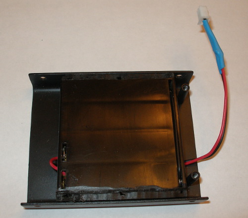 Battery pack trimmed and in position