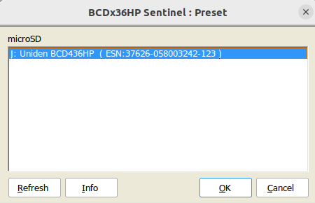 The Sentinel utility with an option to mapped a microSD drive to a drive letter for the scanner